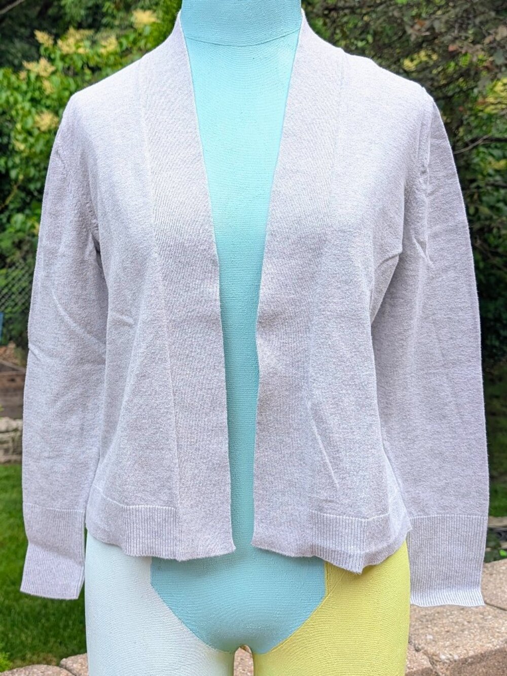 Gap Open-Front Gray Cardigan - Size M